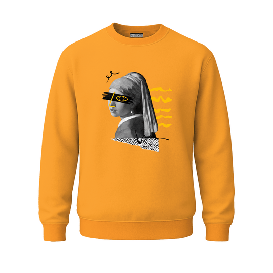 sudadera 50/50 cuello redondo unisex estampado DTF