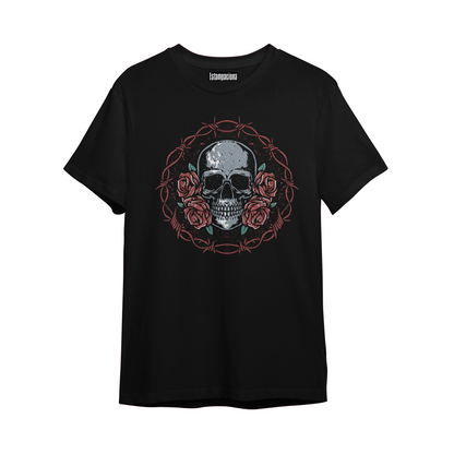 playera estampada dtf 100 algodón 140 grs manga corta cuello redondo