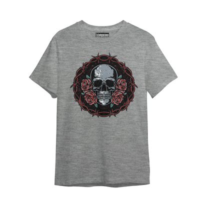 playera estampada dtf 100 algodón 140 grs manga corta cuello redondo