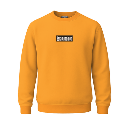 sudadera 50/50 cuello redondo unisex bordado tamaño gafete