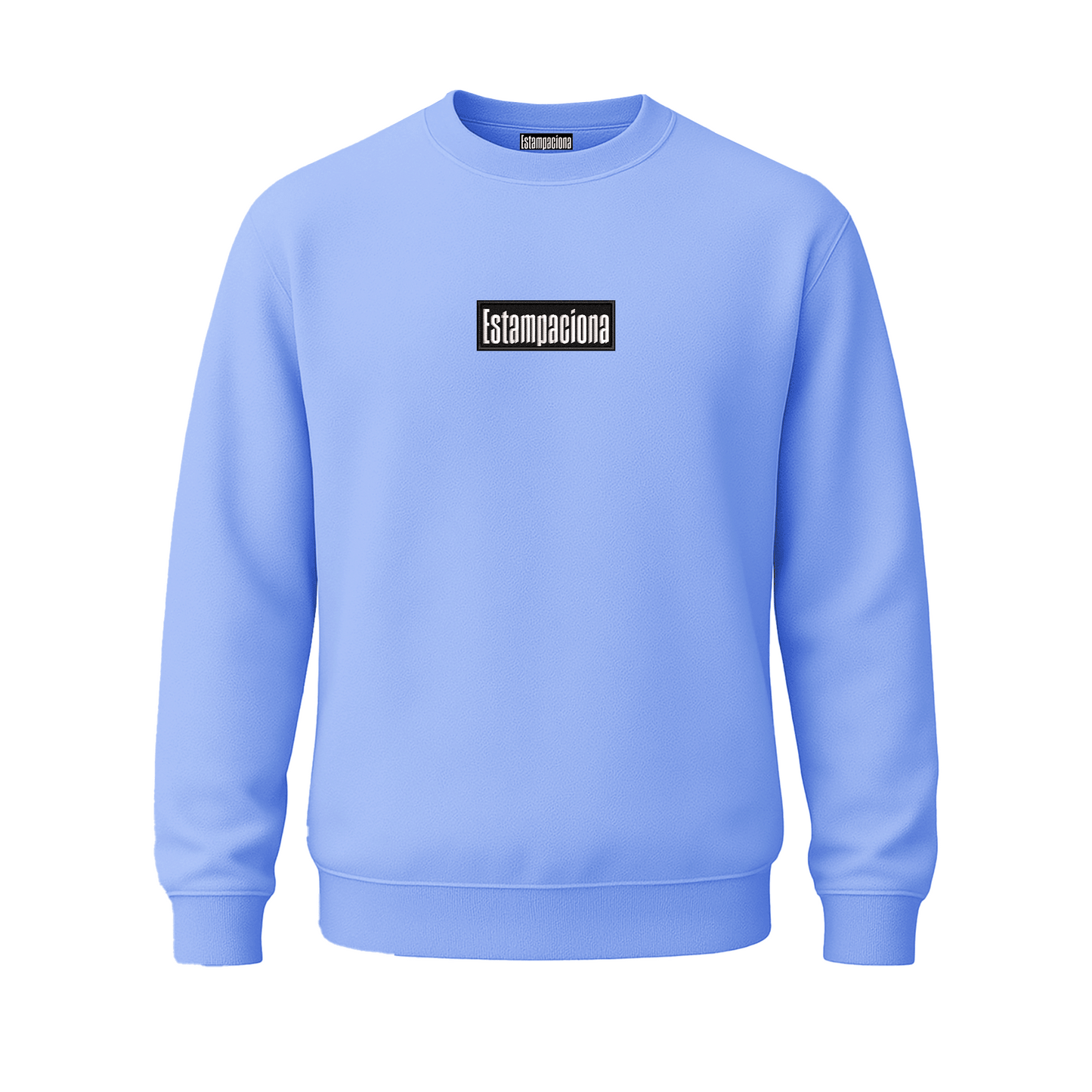 sudadera 50/50 cuello redondo unisex bordado tamaño gafete