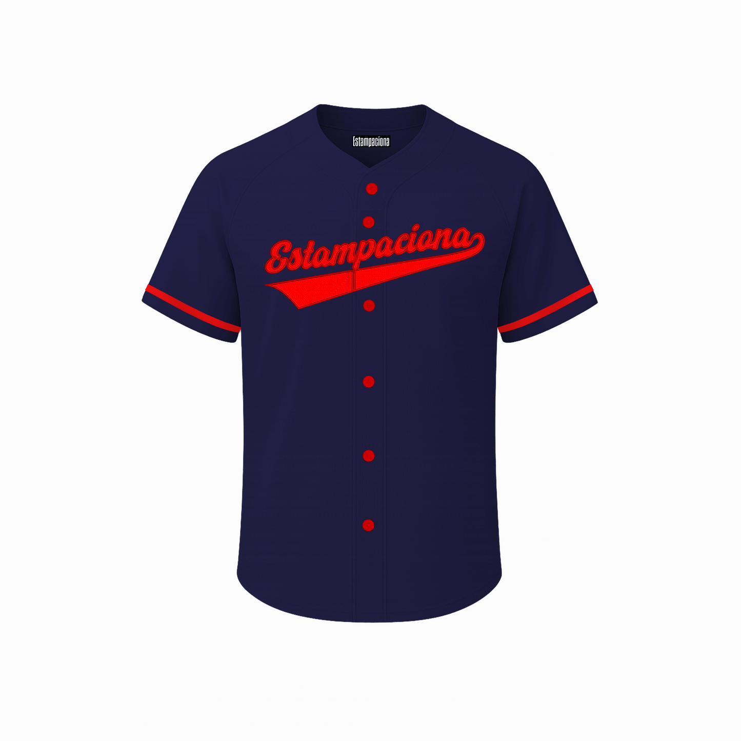 Jersey Beisbolero Bordado pecho