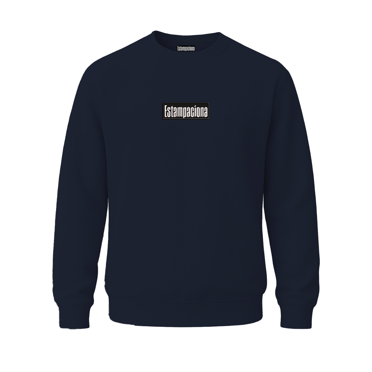 sudadera 50/50 cuello redondo unisex bordado tamaño gafete