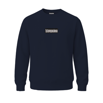 sudadera 50/50 cuello redondo unisex bordado tamaño gafete