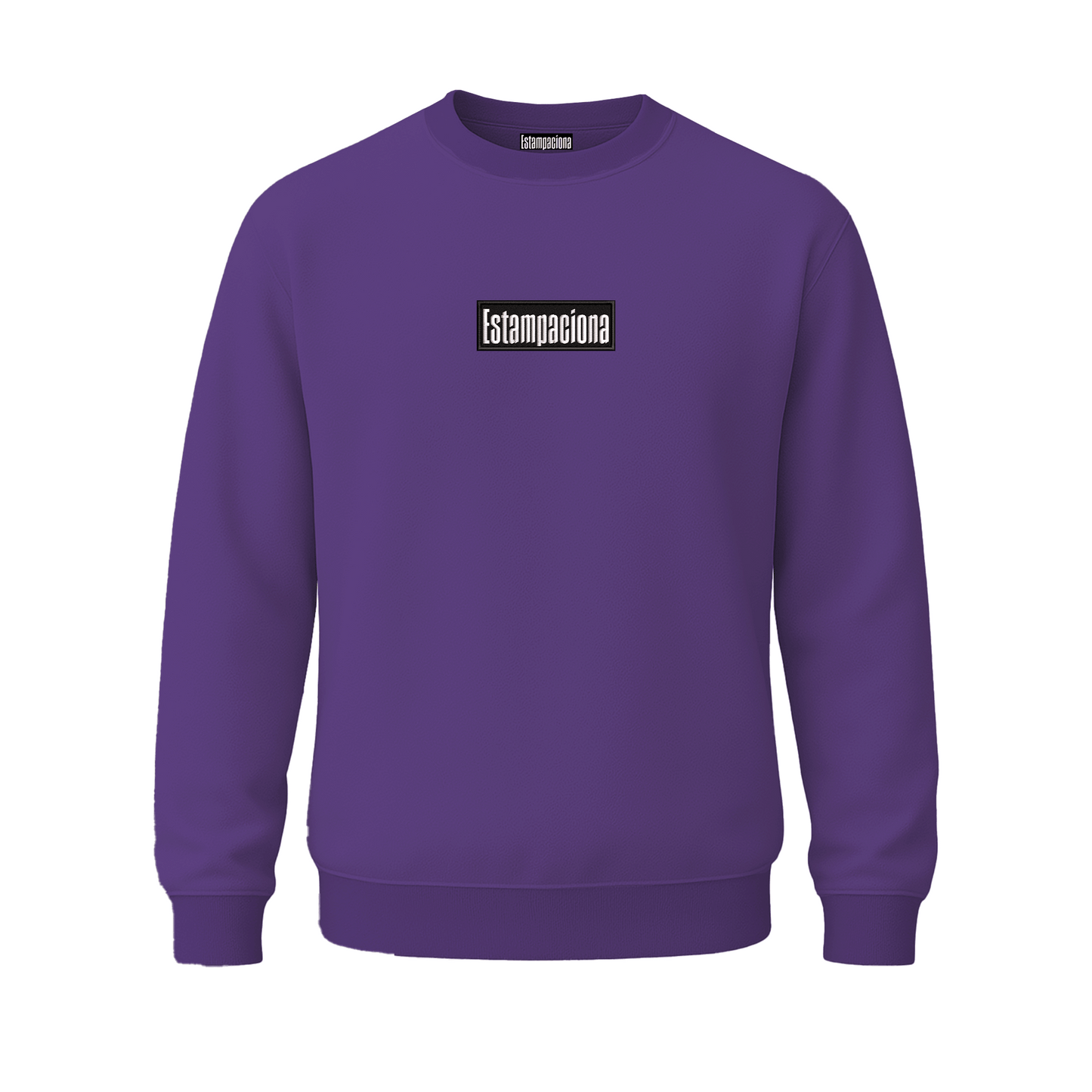 sudadera 50/50 cuello redondo unisex bordado tamaño gafete