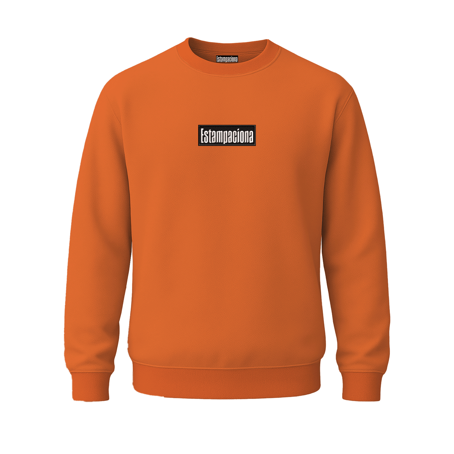 sudadera 50/50 cuello redondo unisex bordado tamaño gafete