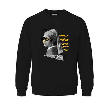 sudadera 50/50 cuello redondo unisex estampado DTF