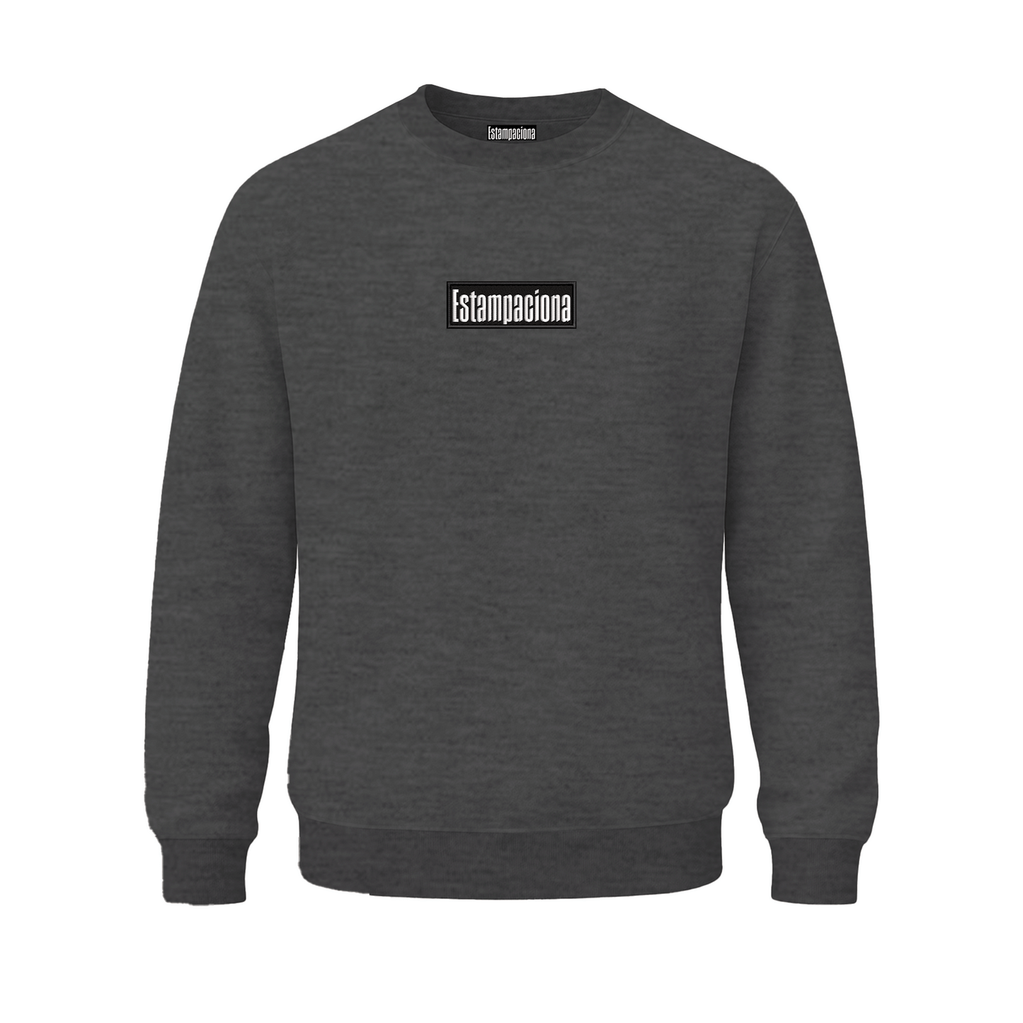 sudadera 50/50 cuello redondo unisex bordado tamaño gafete