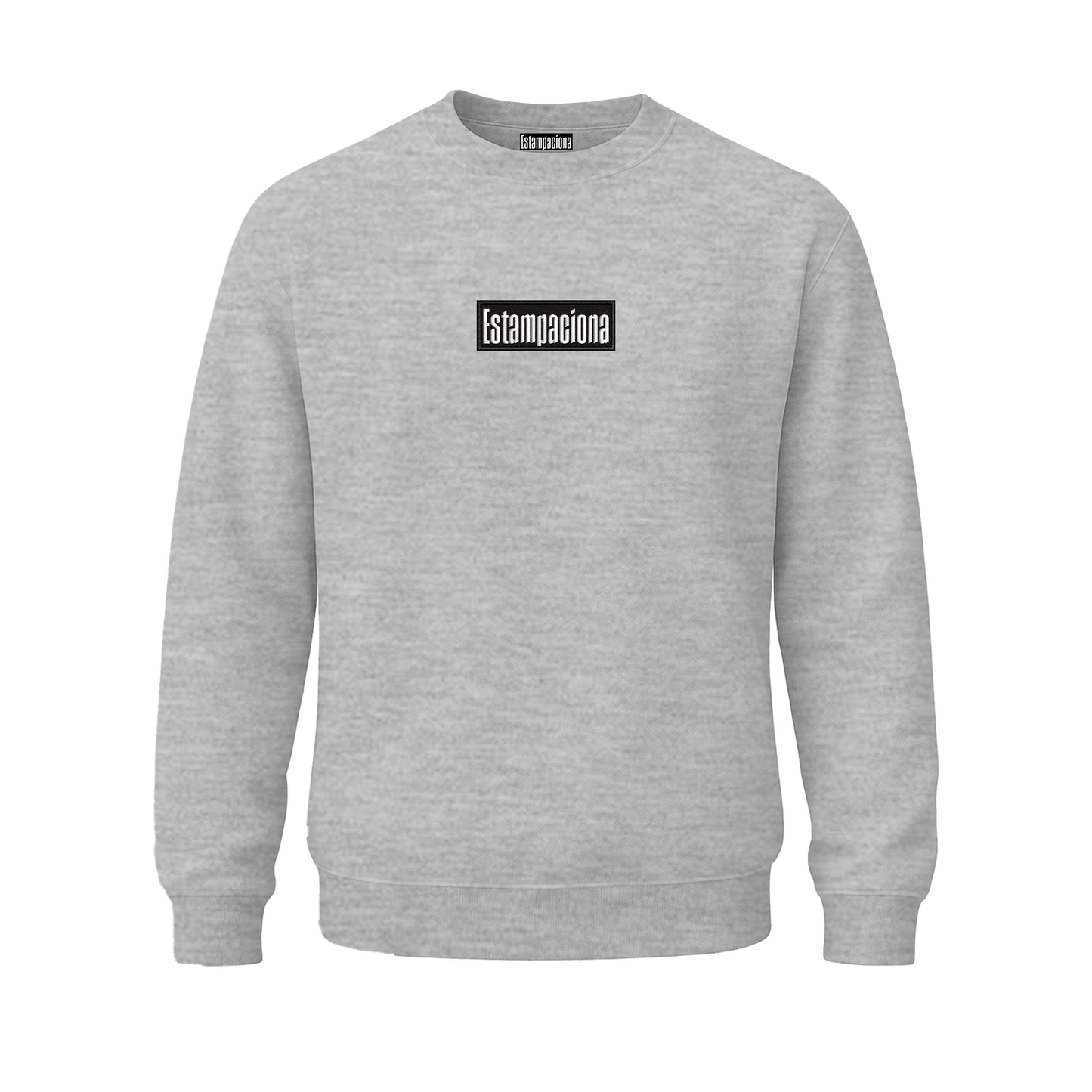 sudadera 50/50 cuello redondo unisex bordado tamaño gafete