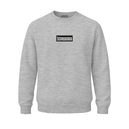 sudadera 50/50 cuello redondo unisex bordado tamaño gafete