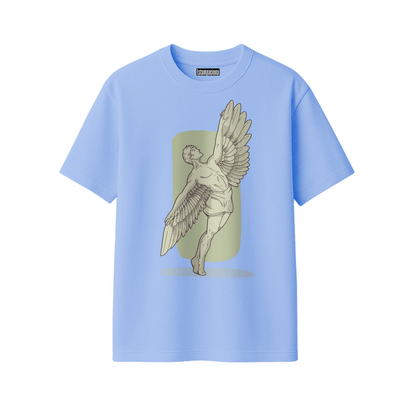 Playera cuello redondo manga corta 50/50 260 grs estampado DTF