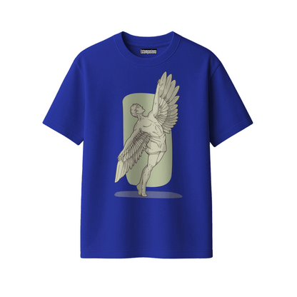 Playera cuello redondo manga corta 50/50 260 grs estampado DTF