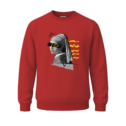 sudadera 50/50 cuello redondo unisex estampado DTF