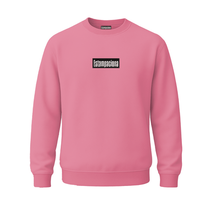 sudadera 50/50 cuello redondo unisex bordado tamaño gafete