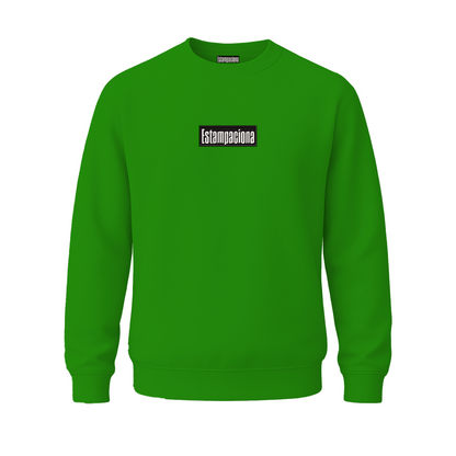 sudadera 50/50 cuello redondo unisex bordado tamaño gafete