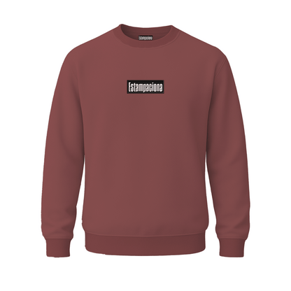 sudadera 50/50 cuello redondo unisex bordado tamaño gafete